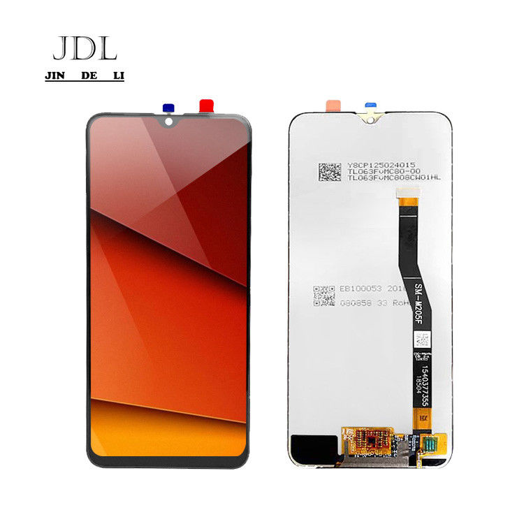 Εμπορικό εμπόρευμα M20 LCD Pantalla Για SAMAUNG M20 Εικονική οθόνη αφής κινητού τηλεφώνου  M205 100% Original New Service Pack LCDS