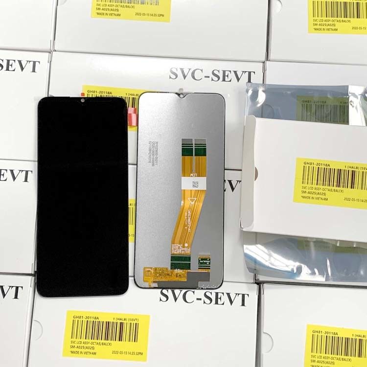 Επεξεργασία οθόνης LCD υψηλής ποιότητας για  A02S 100% Original New Service Pack LCDS  A025 οθόνη τηλεφώνου