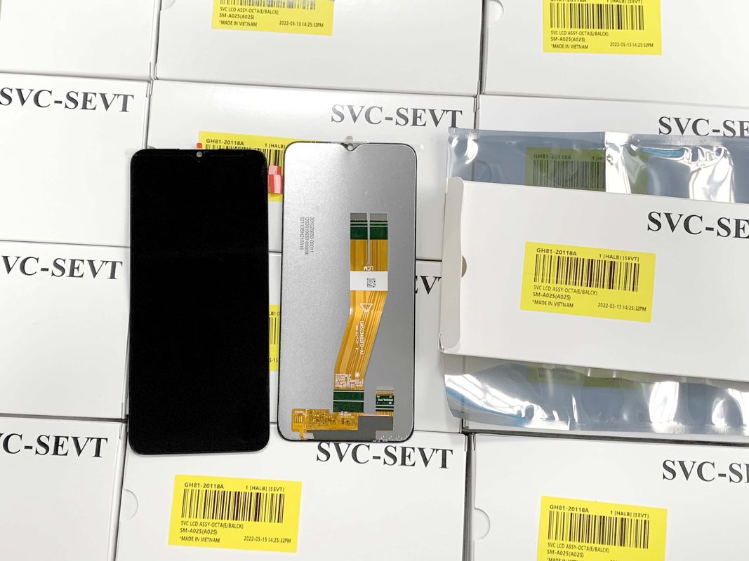 Επεξεργασία οθόνης LCD υψηλής ποιότητας για  A02S 100% Original New Service Pack LCDS  A025 οθόνη τηλεφώνου