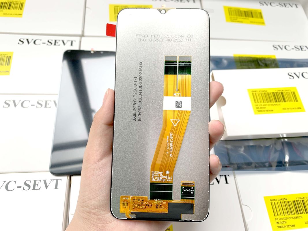 Χονδρική αντικατάσταση οθόνης LCD τηλεφώνου για  A03 100% πρωτότυπη δοκιμασμένη οθόνη κινητού τηλεφώνου A035 υψηλής ποιότητας Pantalla