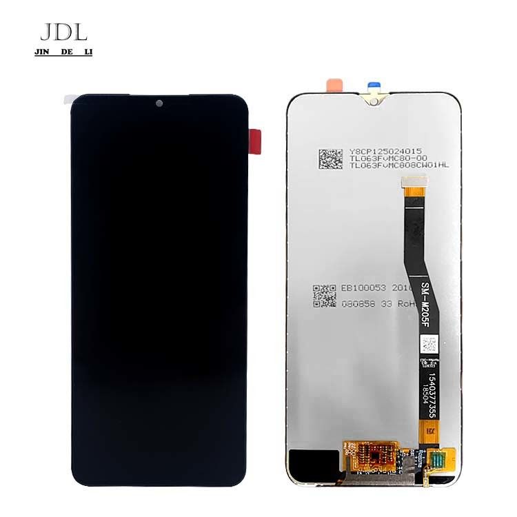 Εμπορικό εμπόρευμα M20 LCD Pantalla Για SAMAUNG M20 Εικονική οθόνη αφής κινητού τηλεφώνου  M205 100% Original New Service Pack LCDS