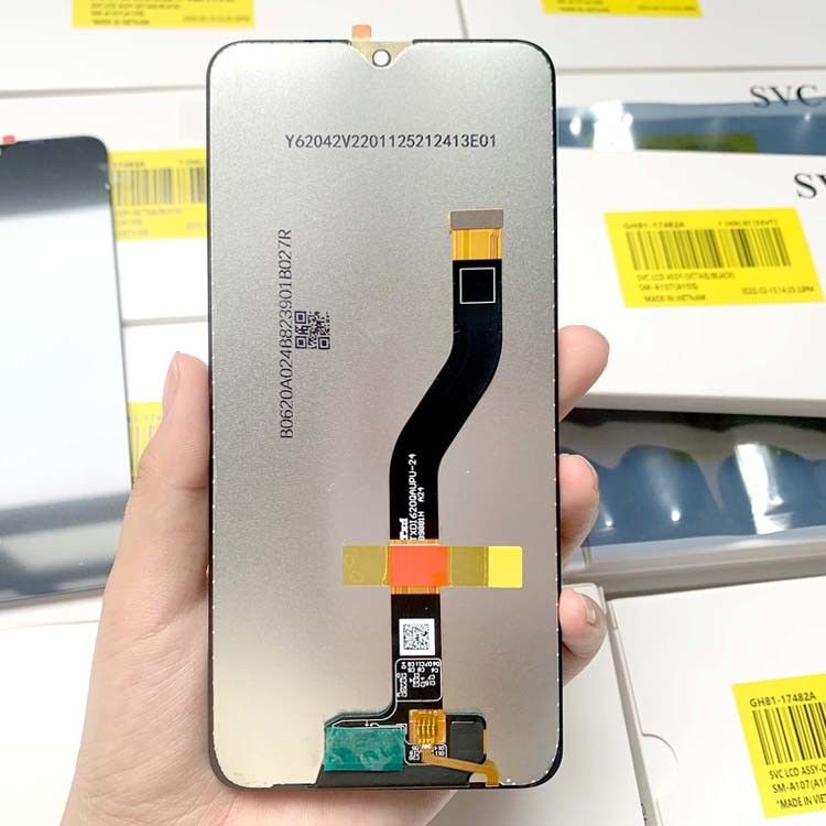 Α10S LCD LCD Για  a10s Αρχικό νέο δοκιμασμένο πακέτο εξυπηρέτησης LCDS οθόνη  A107 κινητής τηλεφώνου οθόνη Pantalla