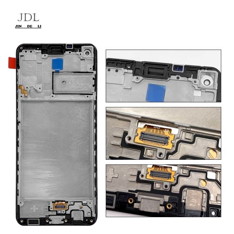 A21S LCD lcd με πλαίσιο Για  A21S Αρχικό νέο πακέτο εξυπηρέτησης LCDS  A217 Εικονική οθόνη οθόνης Pantalla