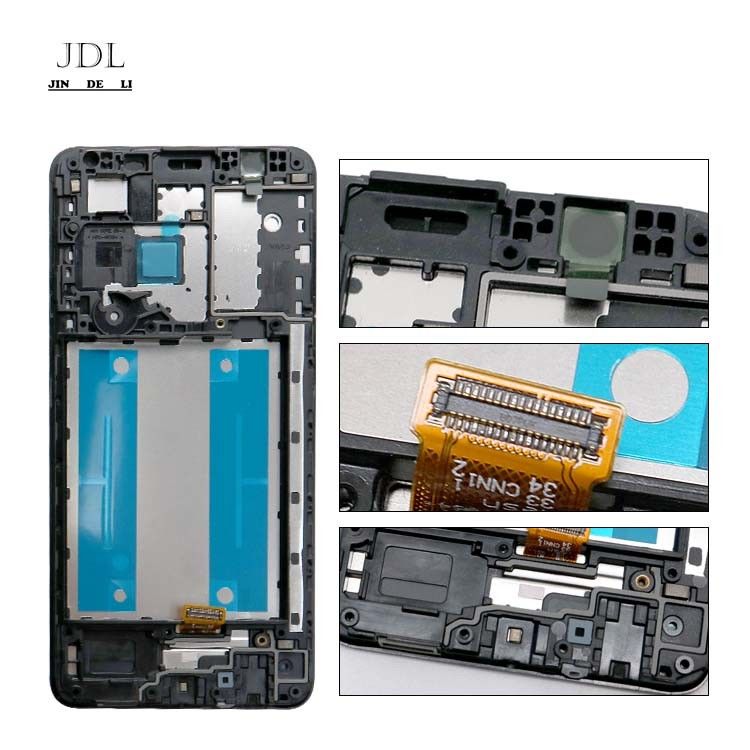 Εικονική οθόνη LCD με πλαίσιο για  A013 Original Service Pack LCDS  A01 Core Εικονική οθόνη κινητού τηλεφώνου