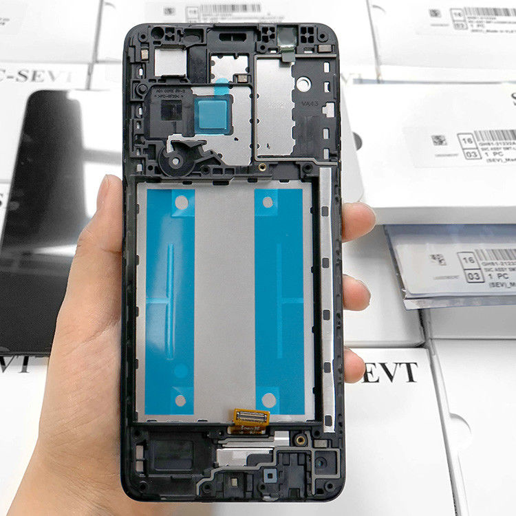 Εικονική οθόνη LCD με πλαίσιο για  A013 Original Service Pack LCDS  A01 Core Εικονική οθόνη κινητού τηλεφώνου