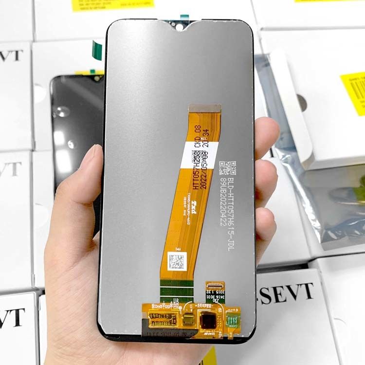 A01 LCD lcd Για  A01 Wholesale Αρχική οθόνη κινητού τηλεφώνου οθόνης Pantalla  A105 Service Pack LCDS Touch