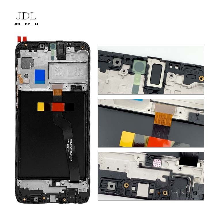 M10 Lcd With Frame Για  M10 Εικονική οθόνη αφής για κινητά τηλέφωνα  M105 Original Service Pack LCDS Pantalla