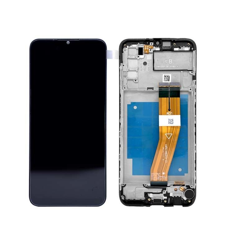 Αρχική συσκευή εξυπηρέτησης A03S LCD με πλαίσιο Για  a03s Εικονική οθόνη τηλεφώνου  A037 υψηλής ποιότητας Pantalla