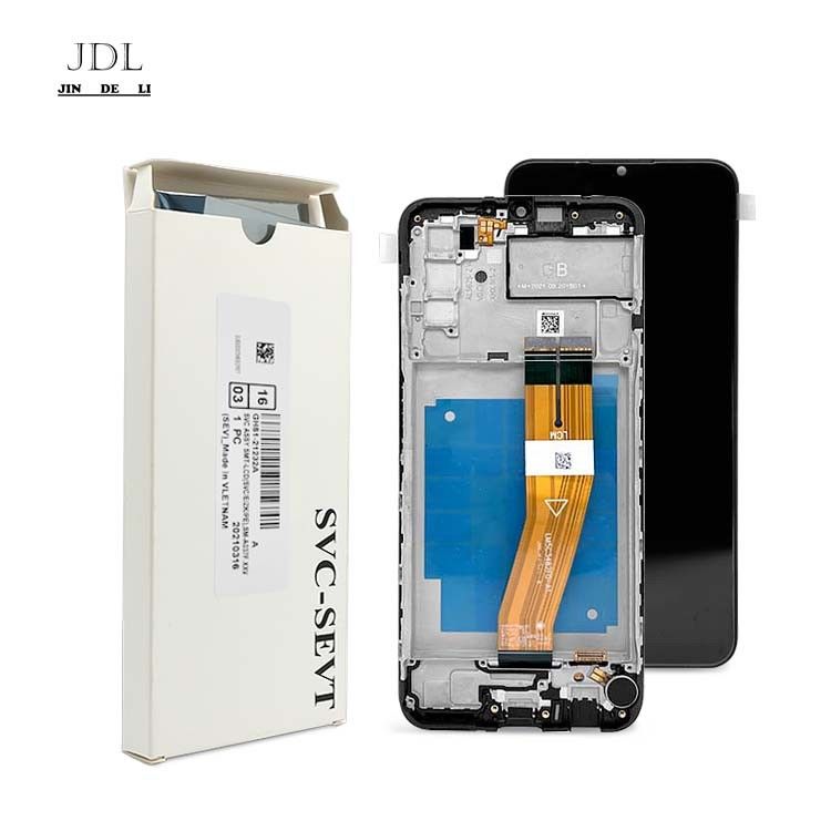 Αρχική συσκευή εξυπηρέτησης A03S LCD με πλαίσιο Για  a03s Εικονική οθόνη τηλεφώνου  A037 υψηλής ποιότητας Pantalla