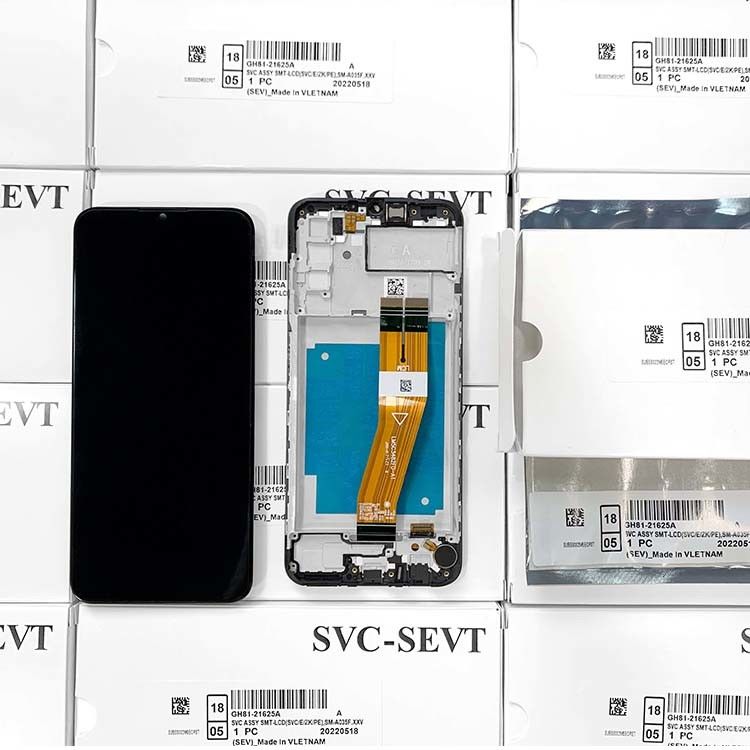 A03 LCD lcd With Frame For  a03 Wholesale Εικονική οθόνη κινητού τηλεφώνου A035 Αρχικό πακέτο εξυπηρέτησης