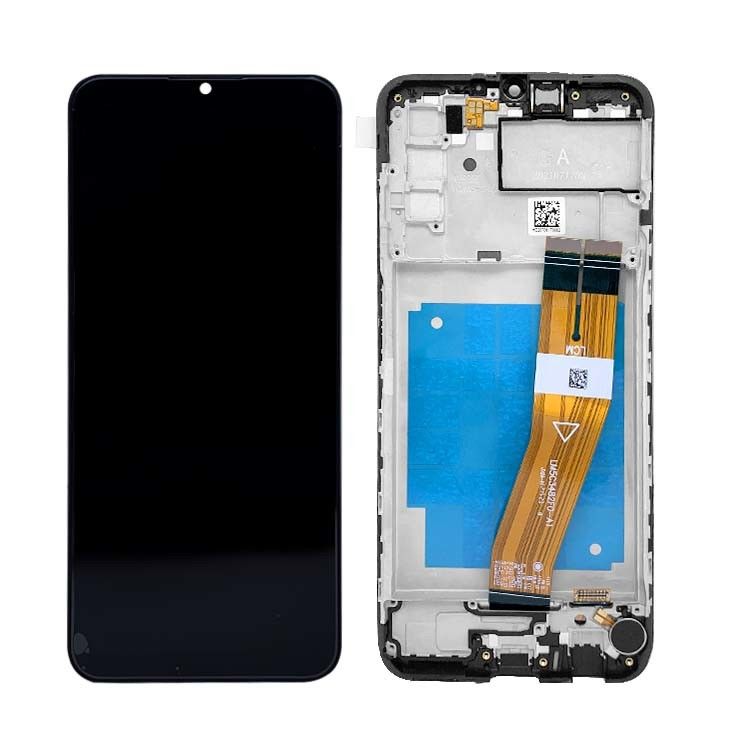 A03 LCD lcd With Frame For  a03 Wholesale Εικονική οθόνη κινητού τηλεφώνου A035 Αρχικό πακέτο εξυπηρέτησης