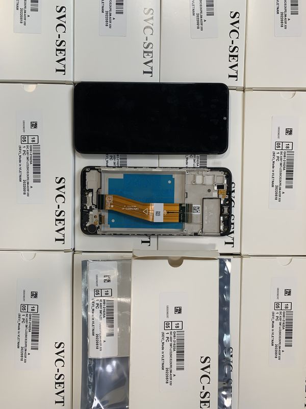 A03 LCD lcd With Frame For  a03 Wholesale Εικονική οθόνη κινητού τηλεφώνου A035 Αρχικό πακέτο εξυπηρέτησης