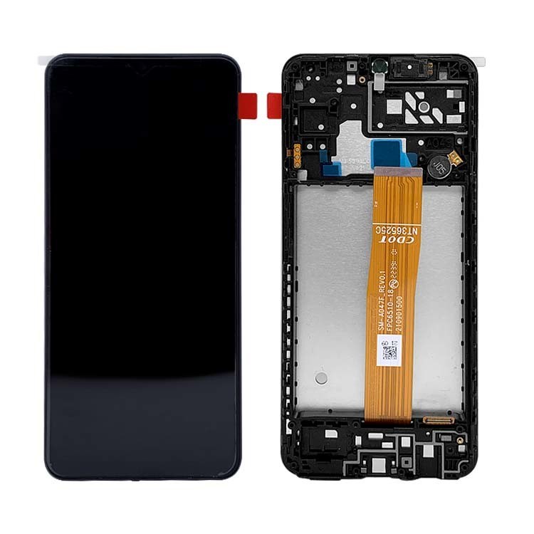 A04S LCD LCD με πλαίσιο Για  a04s Original Service Pack LCDS  A047 Εικονική οθόνη τηλεφώνου Pantalla