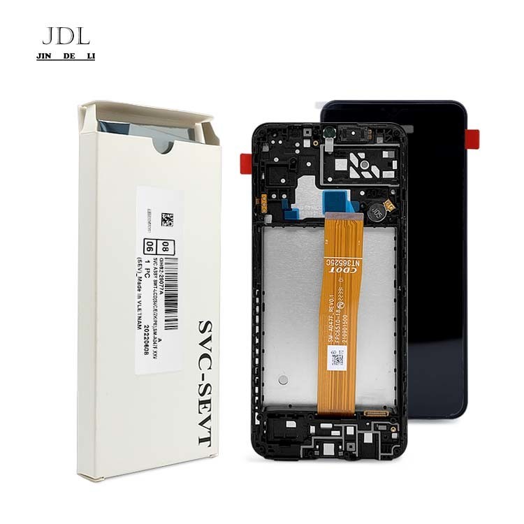 A04S LCD LCD με πλαίσιο Για  a04s Original Service Pack LCDS  A047 Εικονική οθόνη τηλεφώνου Pantalla