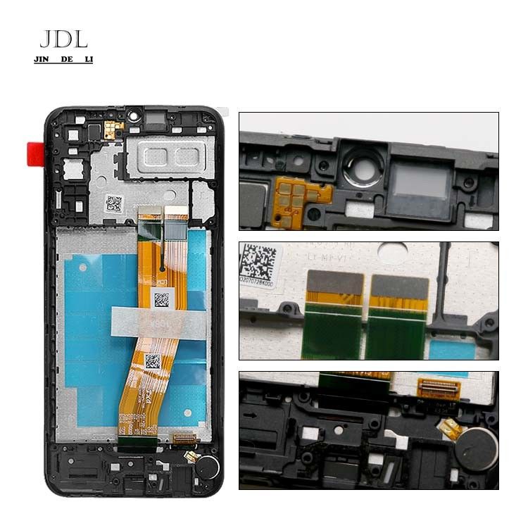 A04E lcd With Frame Για το  a04e Αρχικό νέο πακέτο εξυπηρέτησης LCDS οθόνη  A04E κινητής τηλεφώνου οθόνη Pantalla