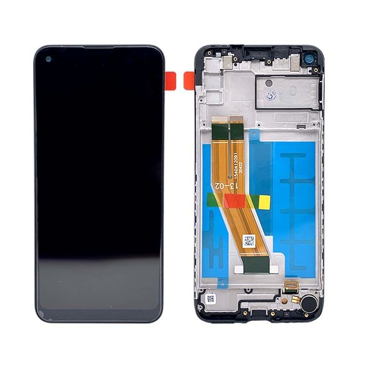 Εικονική οθόνη LCD με πλαίσιο για  A11 Original New Mobile Screen  A115 Service Pack Εικονική οθόνη LCDS