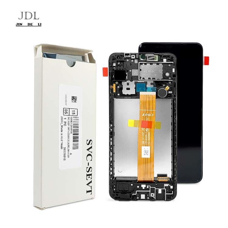 A125 Original Lcd Panatlla With Frame Για το  a125 Πακέτο εξυπηρέτησης Εικονική οθόνη