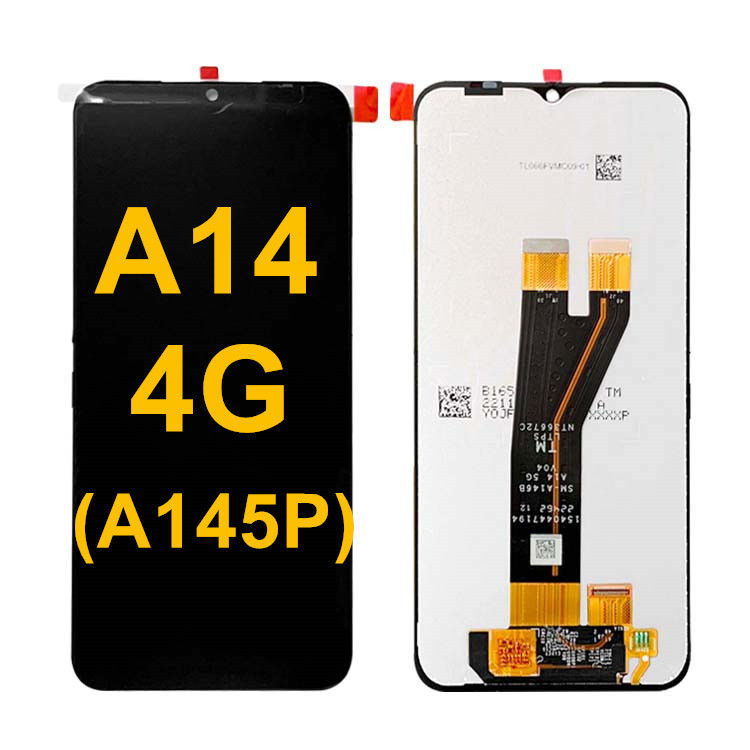 A14 4G Αρχική οθόνη LCD για   A145P Wholesale κινητό τηλέφωνο Touch Pantalla Service Pack LCDS