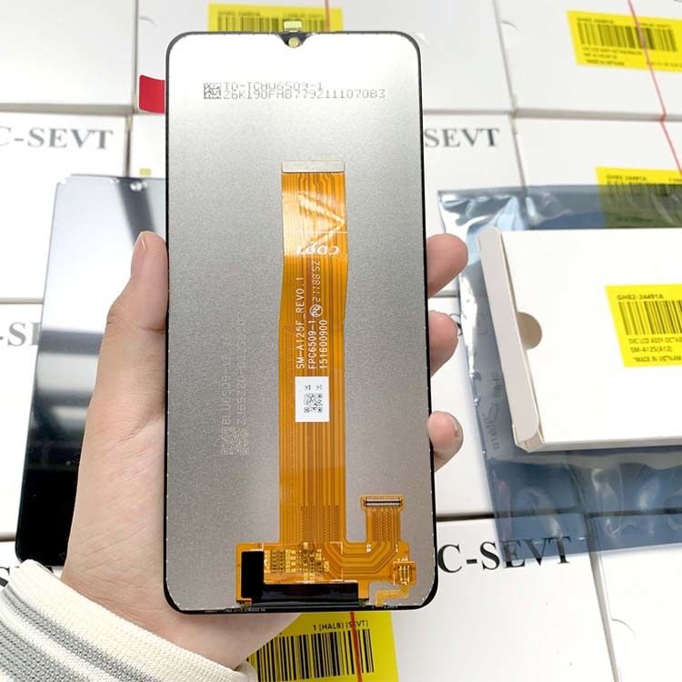 Μαύρο A12 LCD Αντικατάσταση κινητής οθόνης Μεταφορά από EMS FEDEX UPS DHL TNT