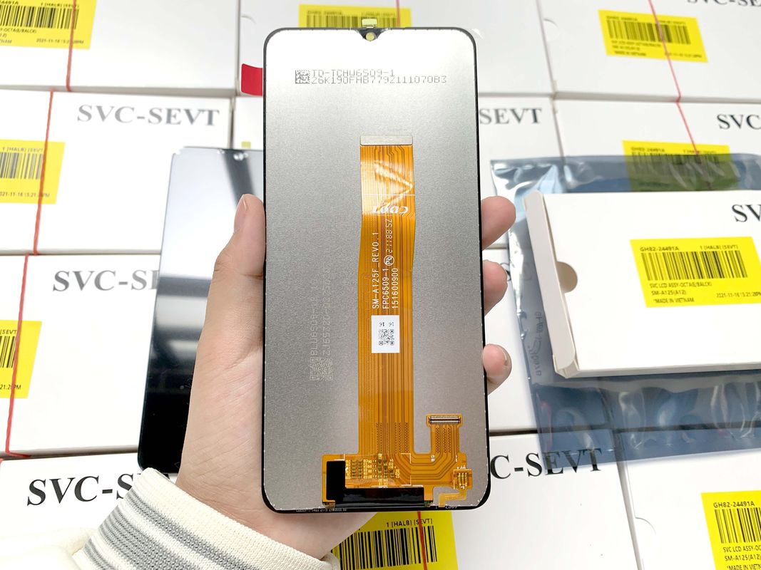 Μαύρο A12 LCD Αντικατάσταση κινητής οθόνης Μεταφορά από EMS FEDEX UPS DHL TNT