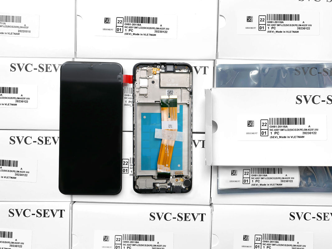 Ηλεκτρονική οθόνη LCD A02s αντικατάσταση LCD για οθόνες υψηλής απόδοσης Service Pack