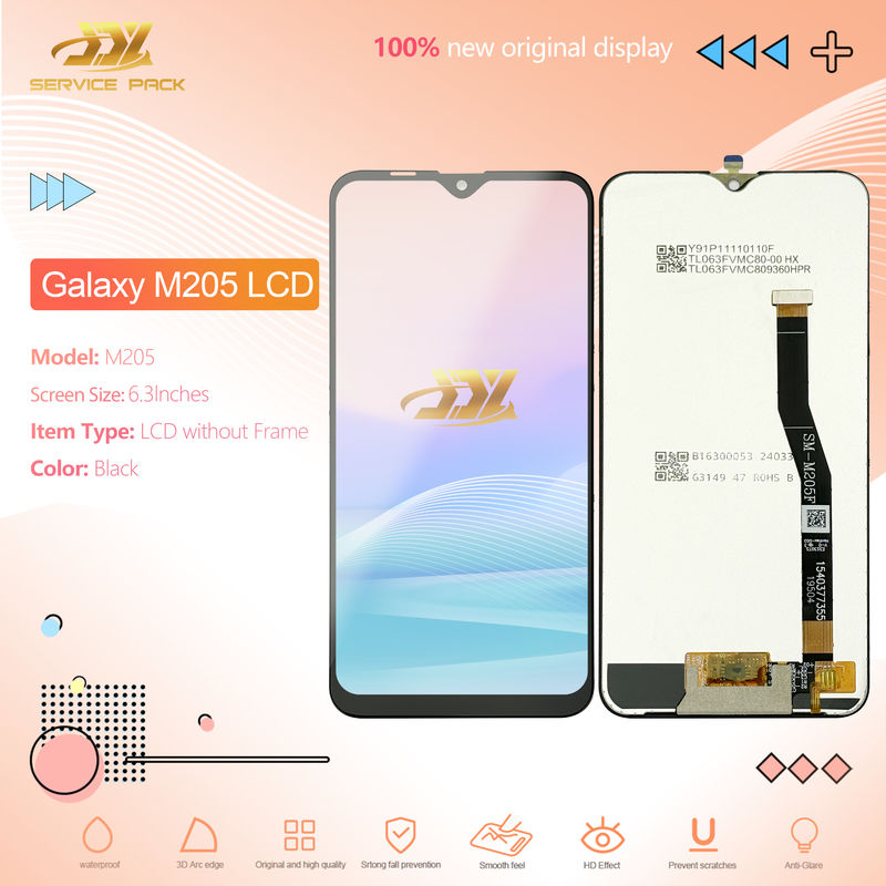 Αρχική αντικατάσταση LCD 100% δοκιμασμένη αυστηρά LCD M20 LCD οθόνη αφής οθόνη κινητού τηλεφώνου οθόνη