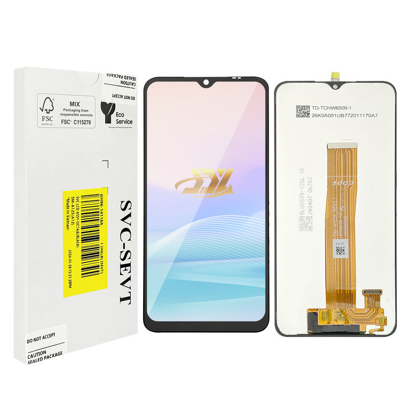 A125 LCD lcd Για  A12 Εικονική οθόνη τηλεφώνου  A125 Wholesale Original Service Pack LCDS Pantalla