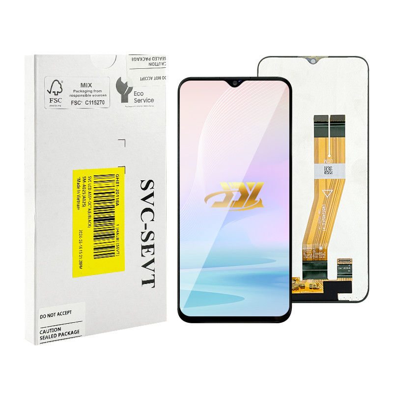 A03S / A037 TFT Ηχογράφηση LCD τηλεφώνου Αντικατάσταση χωρίς πλαίσιο Original Pack svc lcd spare part for mobile