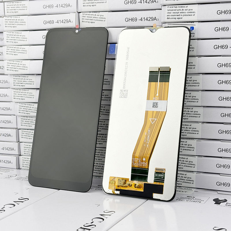 A03S / A037 TFT Ηχογράφηση LCD τηλεφώνου Αντικατάσταση χωρίς πλαίσιο Original Pack svc lcd spare part for mobile