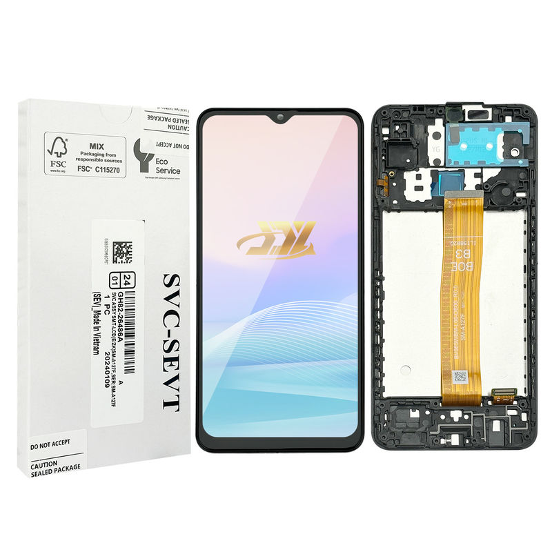 A127 lcd με πλαίσιο Για  a127 Original New Service Pack Κινητή οθόνη οθόνης  A12 Nacho Touch Pantalla
