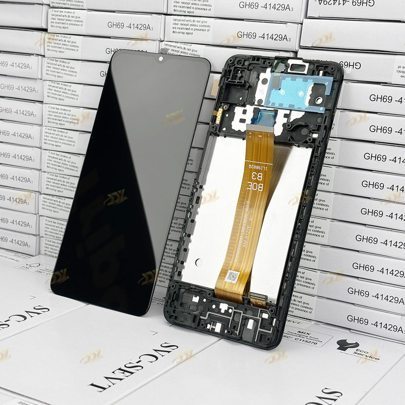 A127 lcd με πλαίσιο Για  a127 Original New Service Pack Κινητή οθόνη οθόνης  A12 Nacho Touch Pantalla