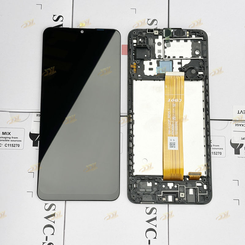 A125 Original Lcd Panatlla With Frame Για το  a125 Πακέτο εξυπηρέτησης Εικονική οθόνη
