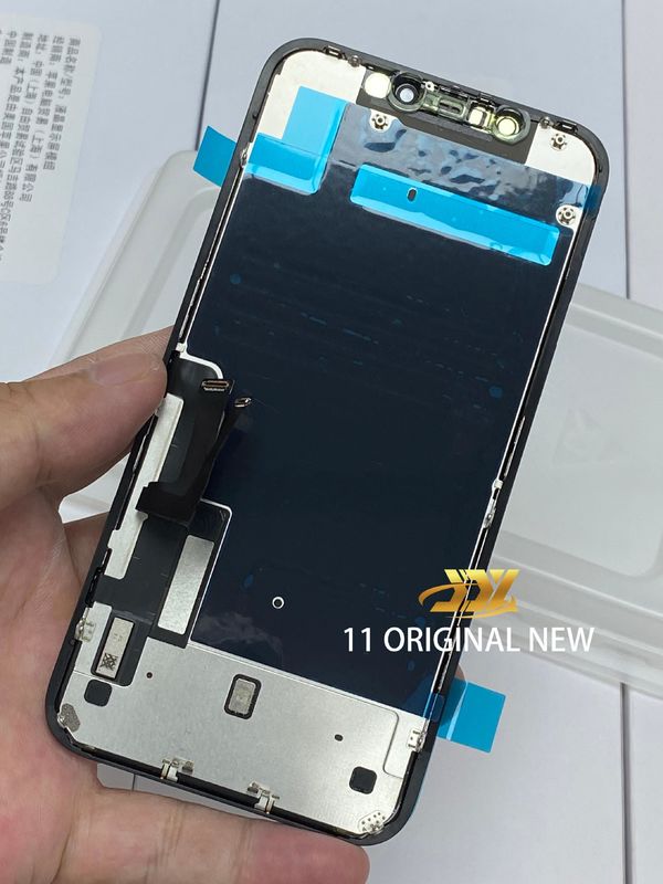100% πρωτότυπο νέο 11 κινητό τηλέφωνο LCD οθόνη μπροστινή συναρμολόγηση για το iPhone 11