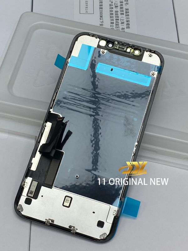 100% πρωτότυπο νέο 11 κινητό τηλέφωνο LCD οθόνη μπροστινή συναρμολόγηση για το iPhone 11